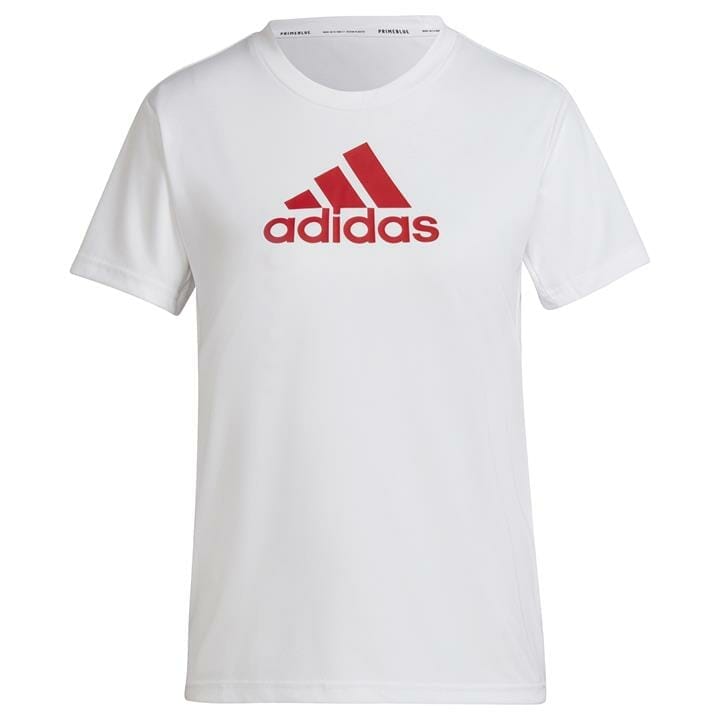 OJAM - Pivot - Adidas Primeblue Designed 2 Move Logo Sports Tee  Size XS Womens