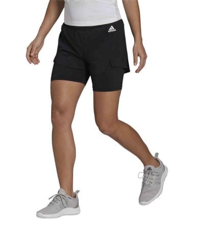 OJAM - Pivot - Adidas Primeblue Designed To Move 2-In-1 Sport Shorts  Size XS Womens