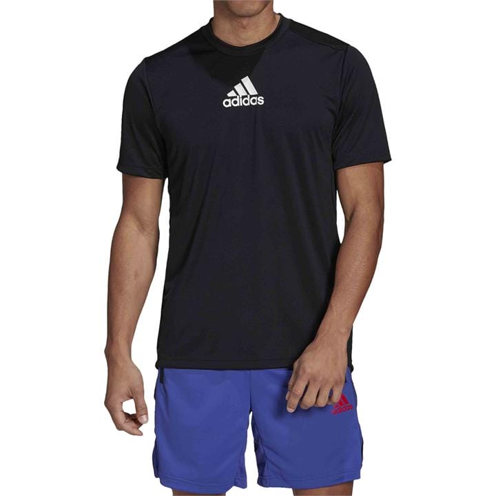 OJAM - Pivot - Adidas Primeblue Designed To Move Sport 3-Stripes Tee  Size XS Mens