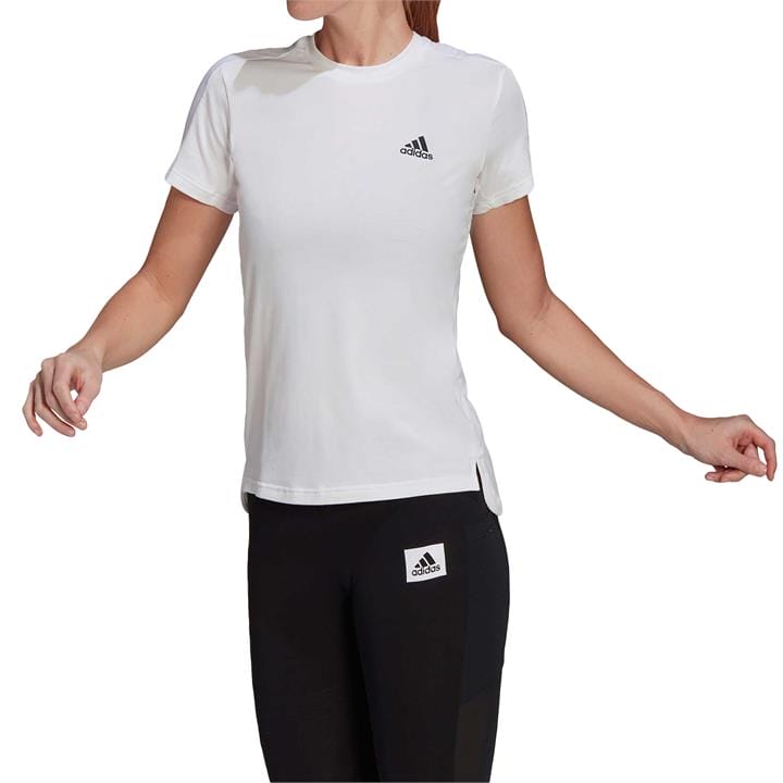 OJAM - Pivot - Adidas Women Designed To Move Aeroready Tee  Size XS Womens