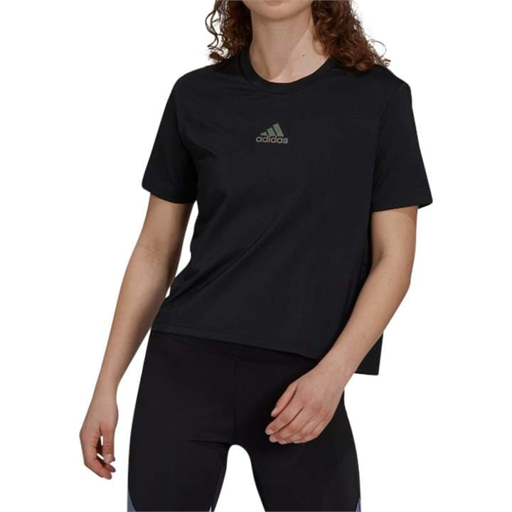 OJAM - Pivot - Adidas Zoe Saldana Aeroready Sport Tee  Size XS Womens