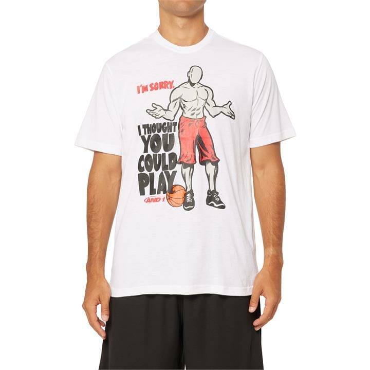 OJAM - Pivot - And1 Trash Talk Tee - I Thought You Could Play  Size S Mens