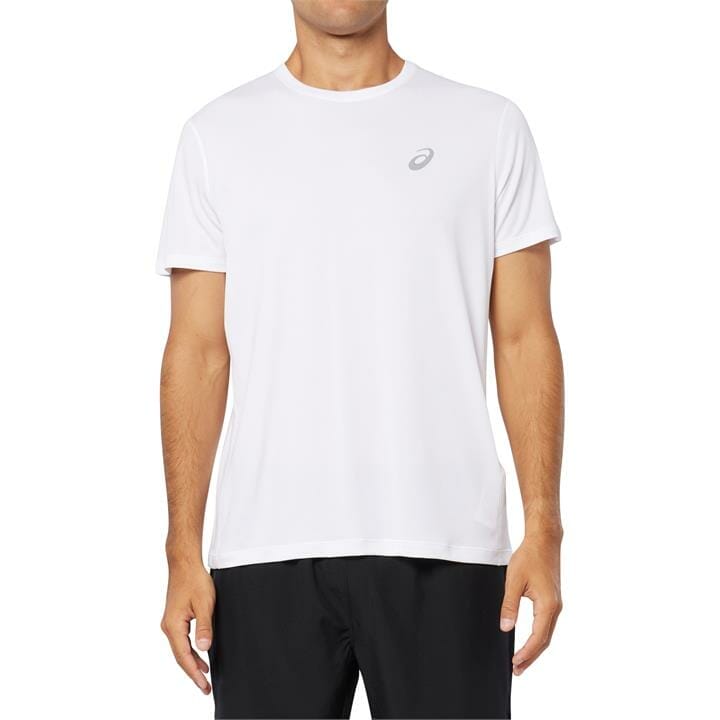 OJAM - Pivot - Asics Silver Short Sleeved Top  Size S Mens