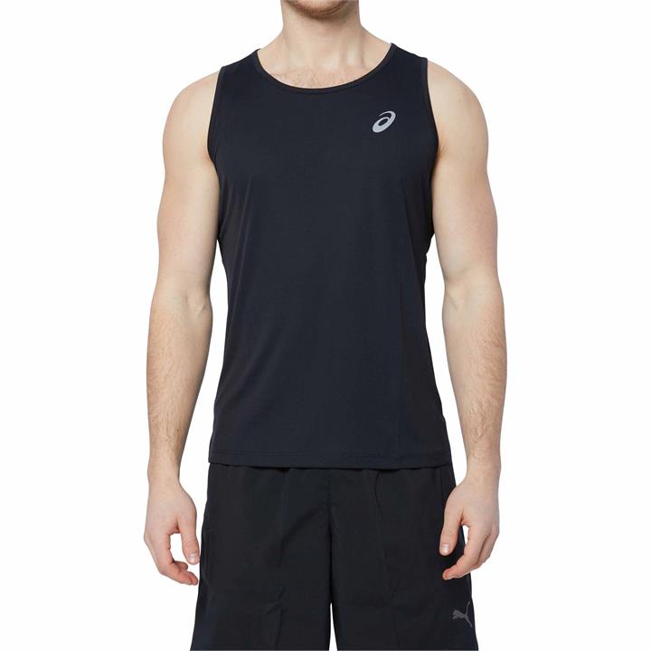 OJAM - Pivot - Asics Silver Singlet  Size S Mens