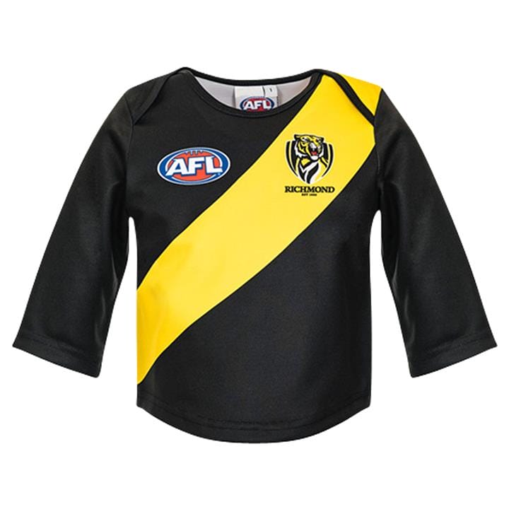 OJAM - Pivot - Burley Sekem Afl Richmond Tigers Long Sleeve Replica Guernsey  Size 0 Unisex