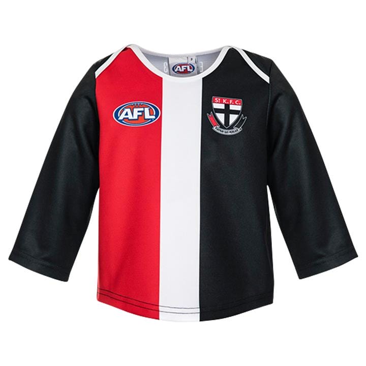 OJAM - Pivot - Burley Sekem Afl St Kilda Saints Long Sleeve Replica Guernsey  Size 0 Toddler