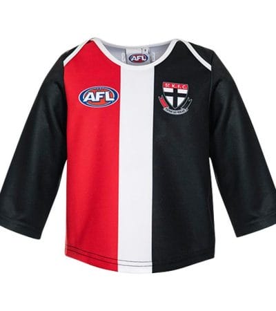 OJAM - Pivot - Burley Sekem Afl St Kilda Saints Long Sleeve Replica Guernsey  Size 0 Toddler