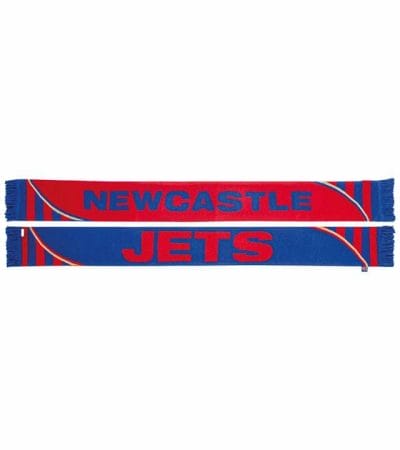 OJAM - Pivot - Burley Sekem Newcastle Jets Terrace Jacquard Scarf Size OS Unisex