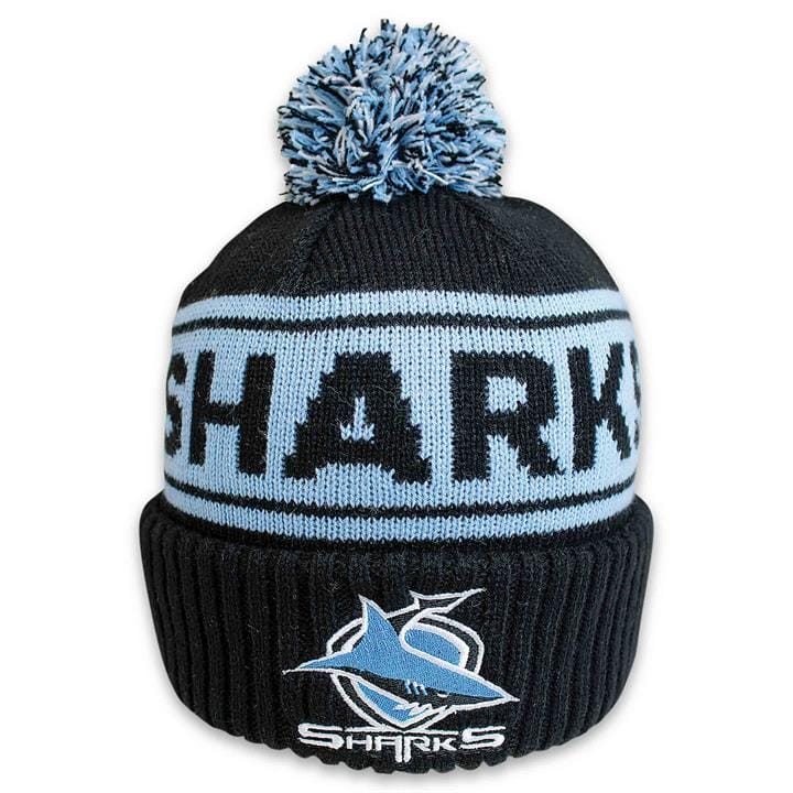 OJAM - Pivot - Burley Sekem Nrl Cronulla Sharks Striker Beanie  Size OS Unisex