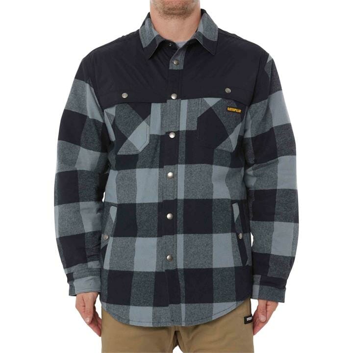 OJAM - Pivot - Caterpillar Block Insulated Shirt Jacket  Size XS Mens