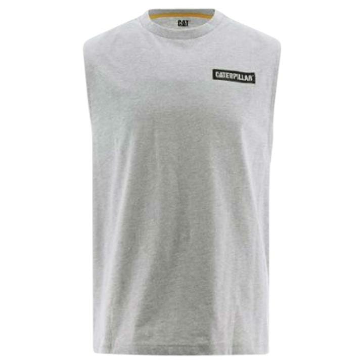 OJAM - Pivot - Caterpillar Icon Muscle Tee  Size XS Mens