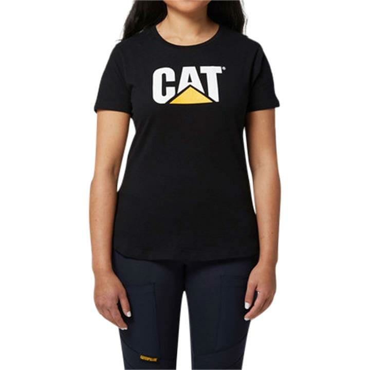 OJAM - Pivot - Caterpillar Logo Tee  Size XXS Womens