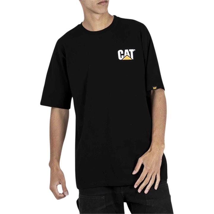 OJAM - Pivot - Caterpillar Trademark Tee  Size XS Mens