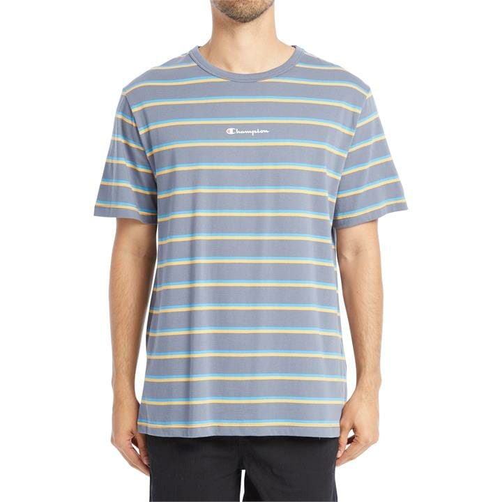 OJAM - Pivot - Champion Script Stripe Tee  Size S Mens