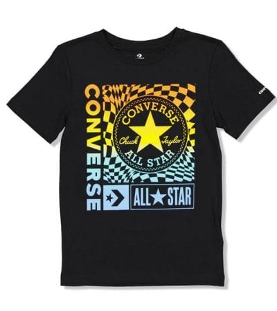 OJAM - Pivot - Converse Chuck Patch Graphic Tee Size S Unisex