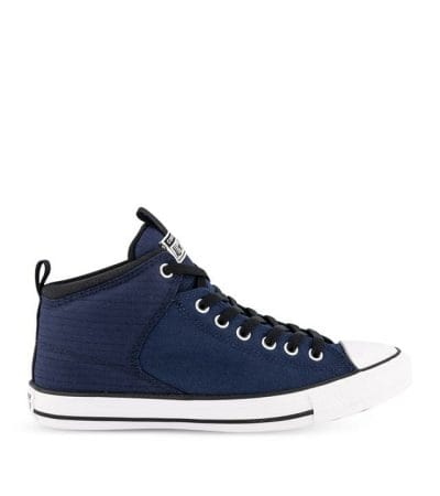 OJAM - Pivot - Converse Chuck Taylor All Star High Street Canvas & Ripstop Mid Obsidian Size 3 Unisex