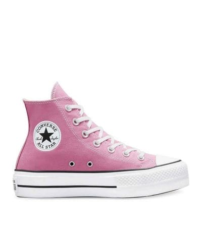 OJAM - Pivot - Converse Chuck Taylor All Star Lift Seasonal Colour High Top Magic Flamingo  Size 5 Womens
