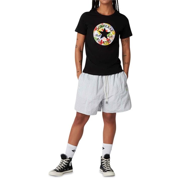 OJAM - Pivot - Converse Chuck Taylor Flower Vibes Patch Classic Tee  Size XS Womens