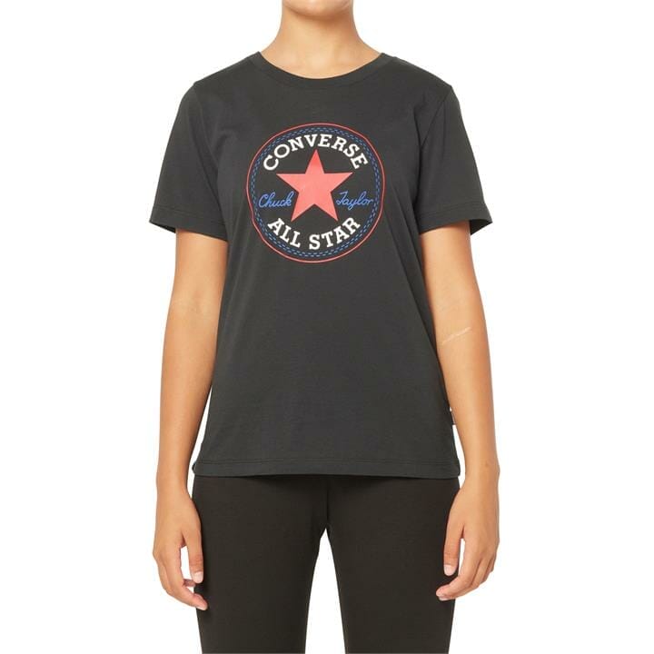 OJAM - Pivot - Converse Chuck Taylor Patch Short Sleeve T-Shirt  Size XS Womens