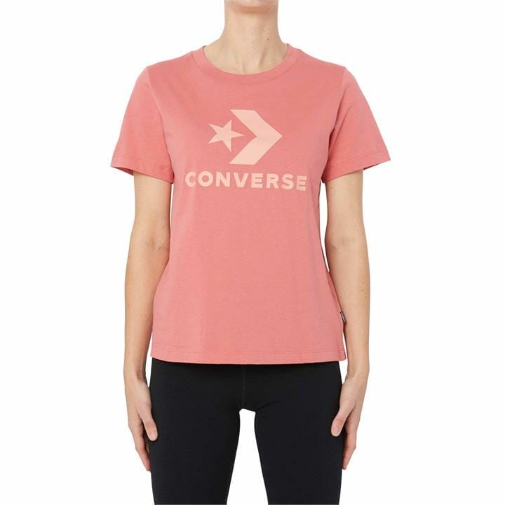 OJAM - Pivot - Converse Star Chevron Logo Print Tee  Size XS Womens