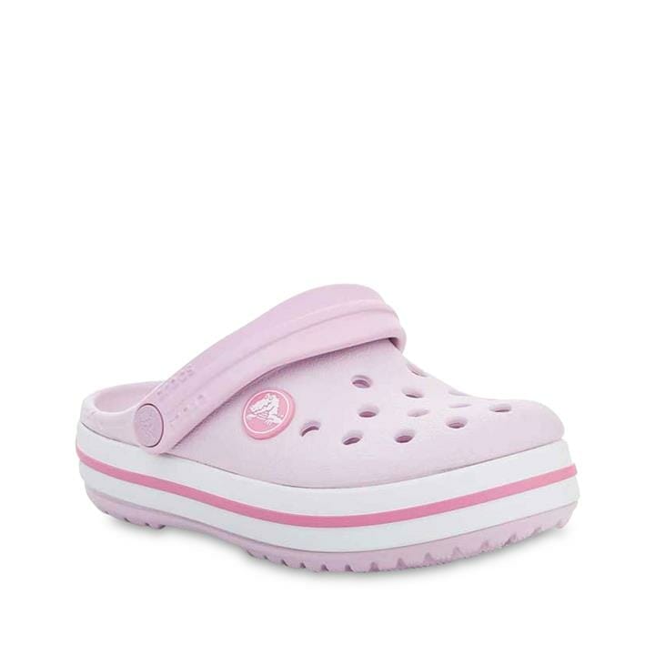 OJAM - Pivot - Crocs Crocband Clog T Ballerina Pink  Size 4 Unisex