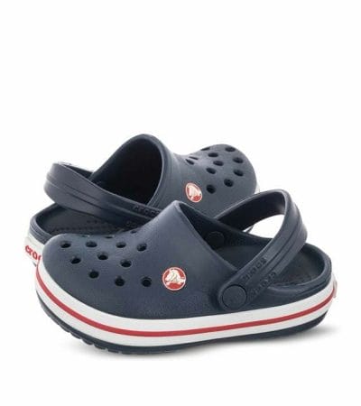 OJAM - Pivot - Crocs Crocband Clog T Navy/Red  Size 4 Unisex