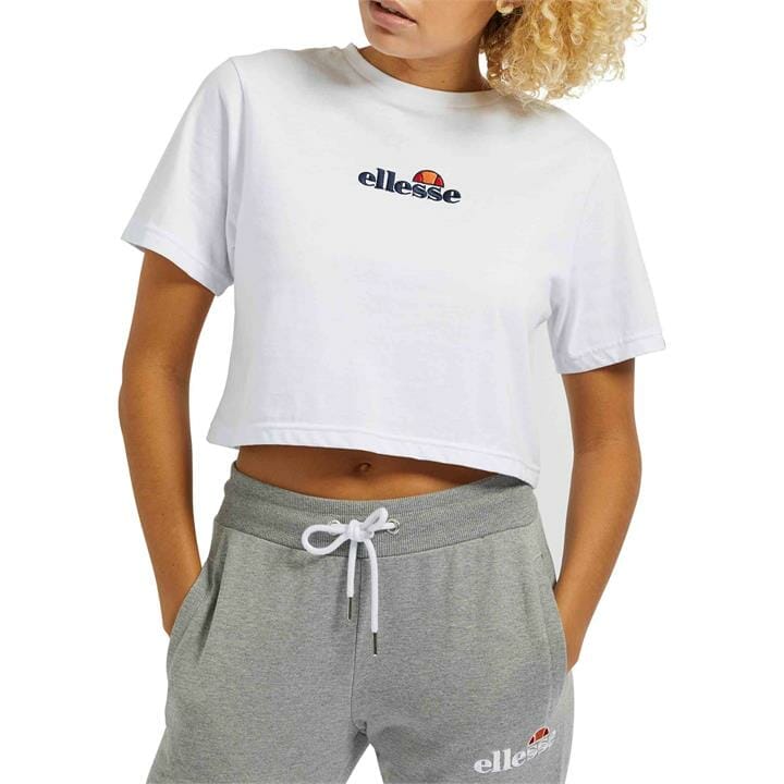 OJAM - Pivot - Ellesse Fireball Crop Tee  Size 6 Womens