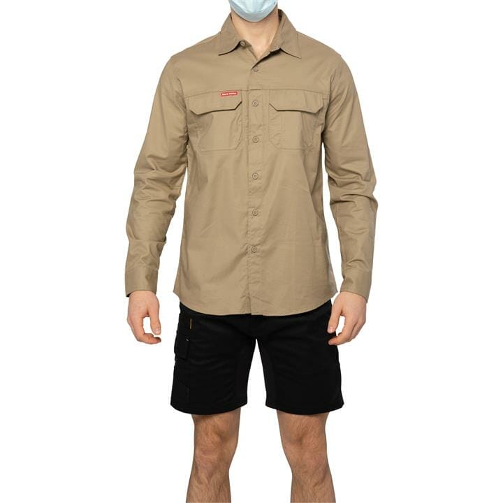 OJAM - Pivot - Hard Yakka Flex Ripstop Longsleeve Shirt  Size XS Mens