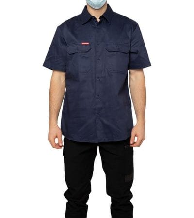OJAM - Pivot - Hard Yakka Foundations Cotton Drill Shirt Size XS Mens