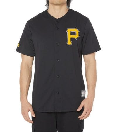 OJAM - Pivot - Majestic Chest Logo Replica Jersey Pittsburgh Pirates  Size XS Mens