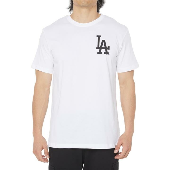 OJAM - Pivot - Majestic Jeaner Tee Dodgers  Size S Mens