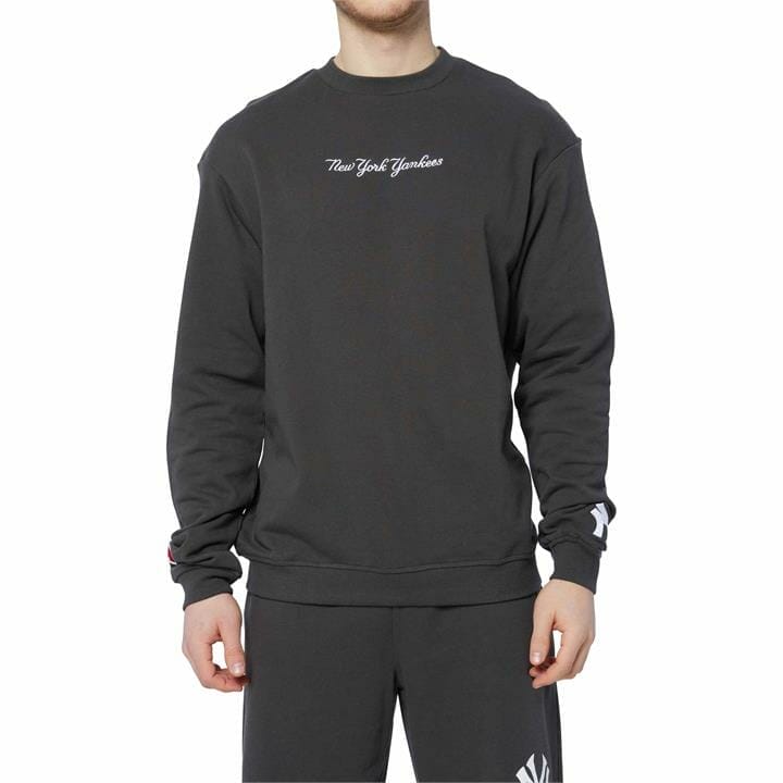 OJAM - Pivot - Majestic New York Yankees Team Clean Script Crew  Size S Mens