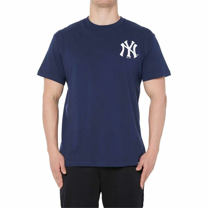 OJAM - Pivot - Majestic The Skyliner Logo Tee Yank  Size S Mens