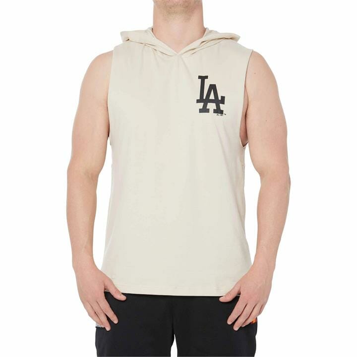 OJAM - Pivot - Majestic Vincennes Muscle Hood Dodgers  Size S Mens