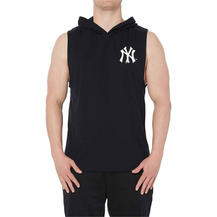 OJAM - Pivot - Majestic New York Yankees Muscle Hoodie  Size S Mens