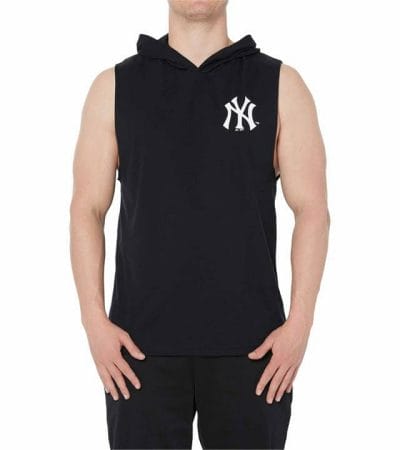OJAM - Pivot - Majestic New York Yankees Muscle Hoodie  Size S Mens