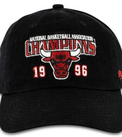 OJAM - Pivot - Mitchell & Ness Chicago Bulls Faded1996 Champions Dad Hat  Size OS Mens