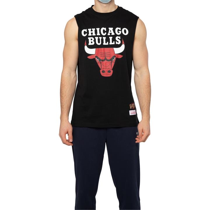 OJAM - Pivot - Mitchell & Ness Chicago Bulls Retro Muscle Tank  Size S Mens