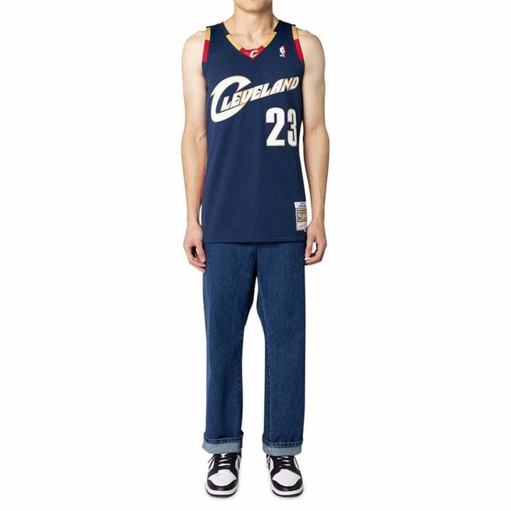 OJAM - Pivot - Mitchell & Ness Cleveland Cavaliers Lebron James #23 '08-'09 Swingman Jersey  Size S Mens