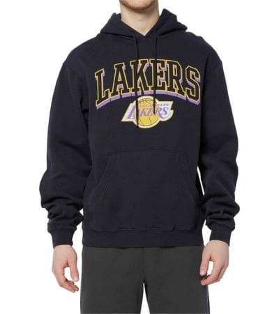 OJAM - Pivot - Mitchell & Ness Los Angeles Lakers Vintage Keyline Logo Hoodie Size S Mens