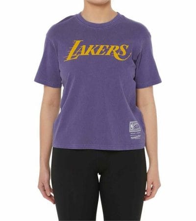 OJAM - Pivot - Mitchell & Ness Los Angeles Lakers Vintage Wc T-Shirt  Size XS Womens