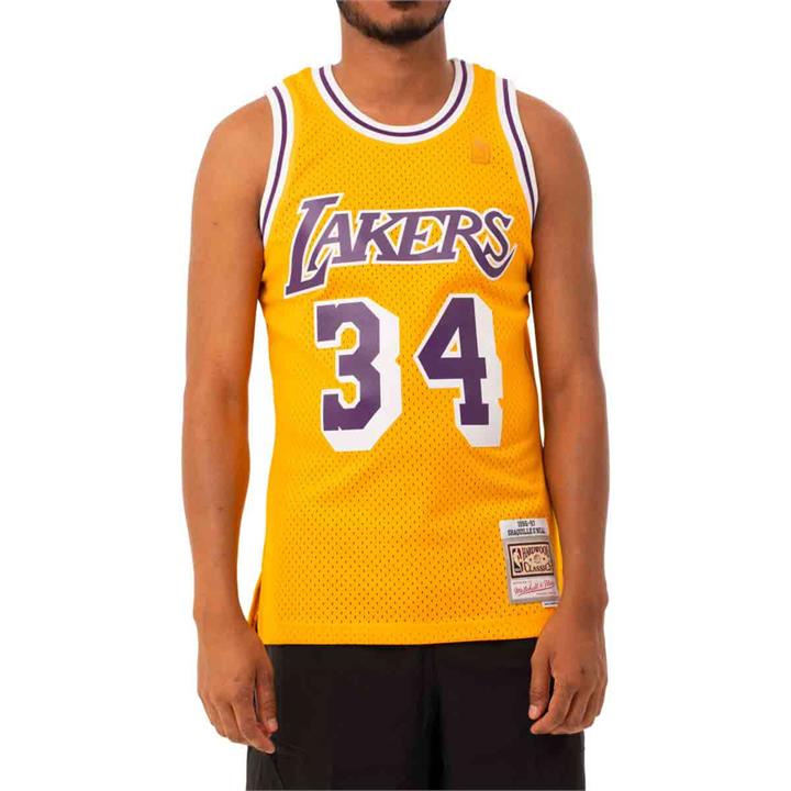 OJAM - Pivot - Mitchell & Ness Nba La Lakers Shaquille O'Neal Jersey  Size S Mens
