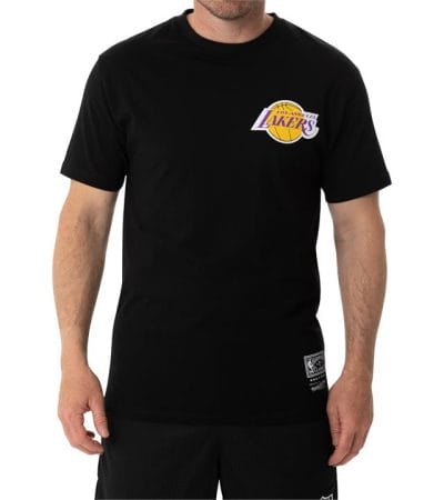 OJAM - Pivot - Mitchell & Ness Nba La Lakers Short Sleeve Retro Repeat Tee  Size S Unisex