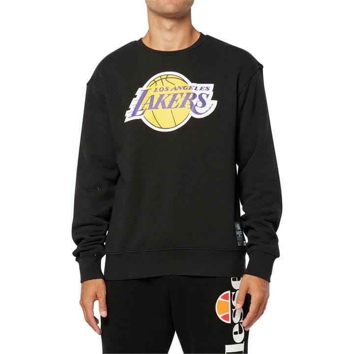 OJAM - Pivot - Mitchell & Ness Nba Los Angeles Lakers Logo Crew  Size XS Mens