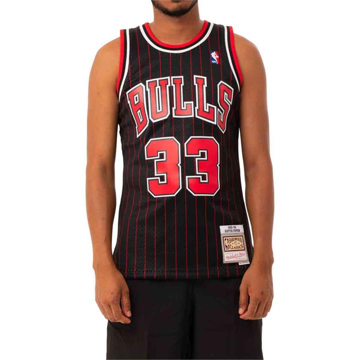 OJAM - Pivot - Mitchell & Ness Nba Scottie Pippen 1995-96 Chicago Bulls Swingman Jersey  Size XS Mens