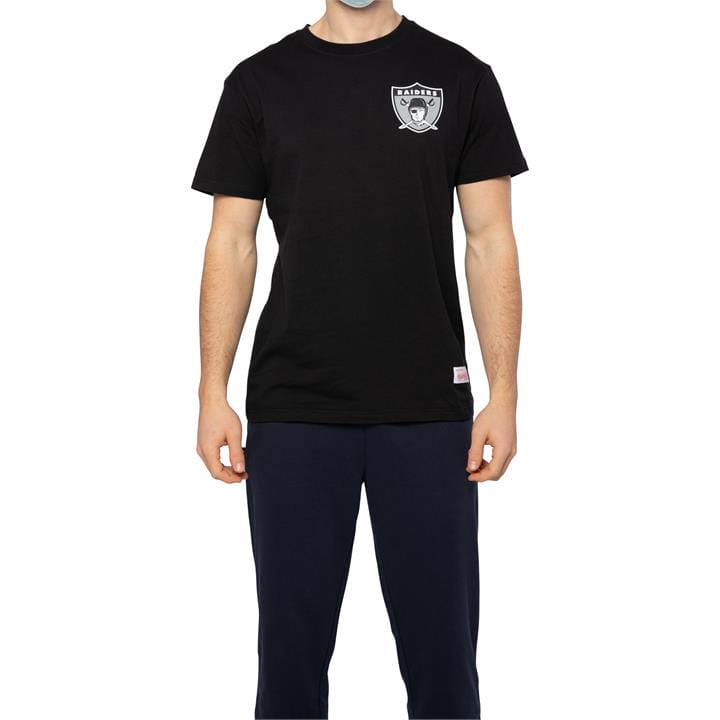 OJAM - Pivot - Mitchell & Ness Nfl Oakland Raiders Retro Repeat Tee  Size XS Mens