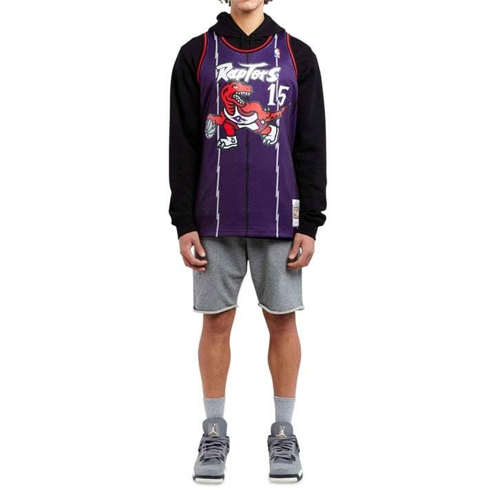 OJAM - Pivot - Mitchell & Ness Vince Carter 1998-99 Toronto Raptors Road Swingman Jersey  Size S Mens