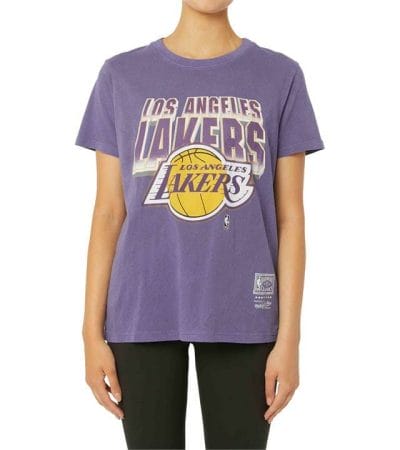 OJAM - Pivot - Mitchell & Ness Vintage 90'S Block Blur La Lakers T-Shirt  Size XS Womens