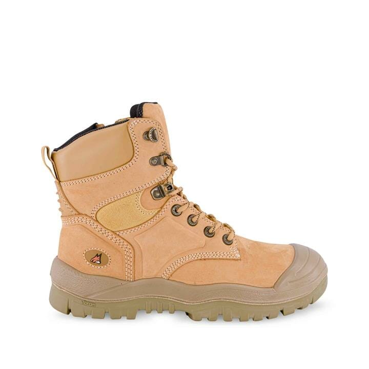 OJAM - Pivot - Mongrel High Leg Zipsider Boot With Scuff Cap  Size 5 Mens