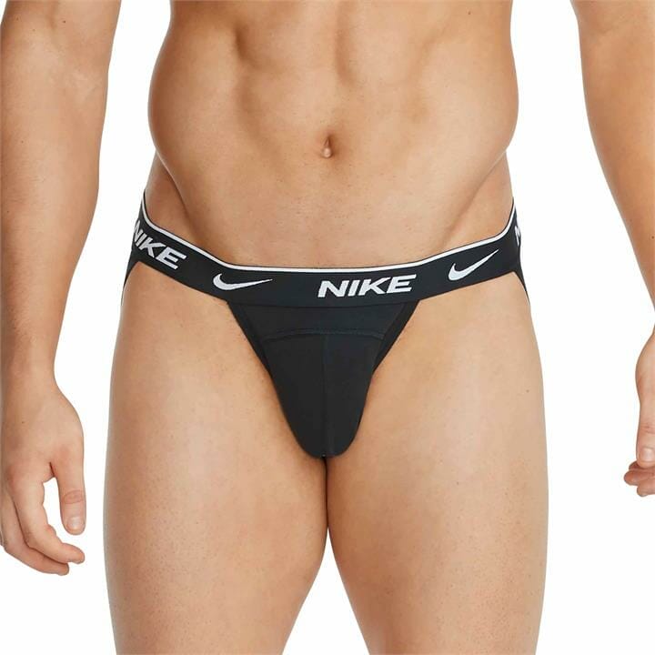 OJAM - Pivot - Nike Everyday Stretch Cotton Jock Strap 3 Pack  Size S Mens